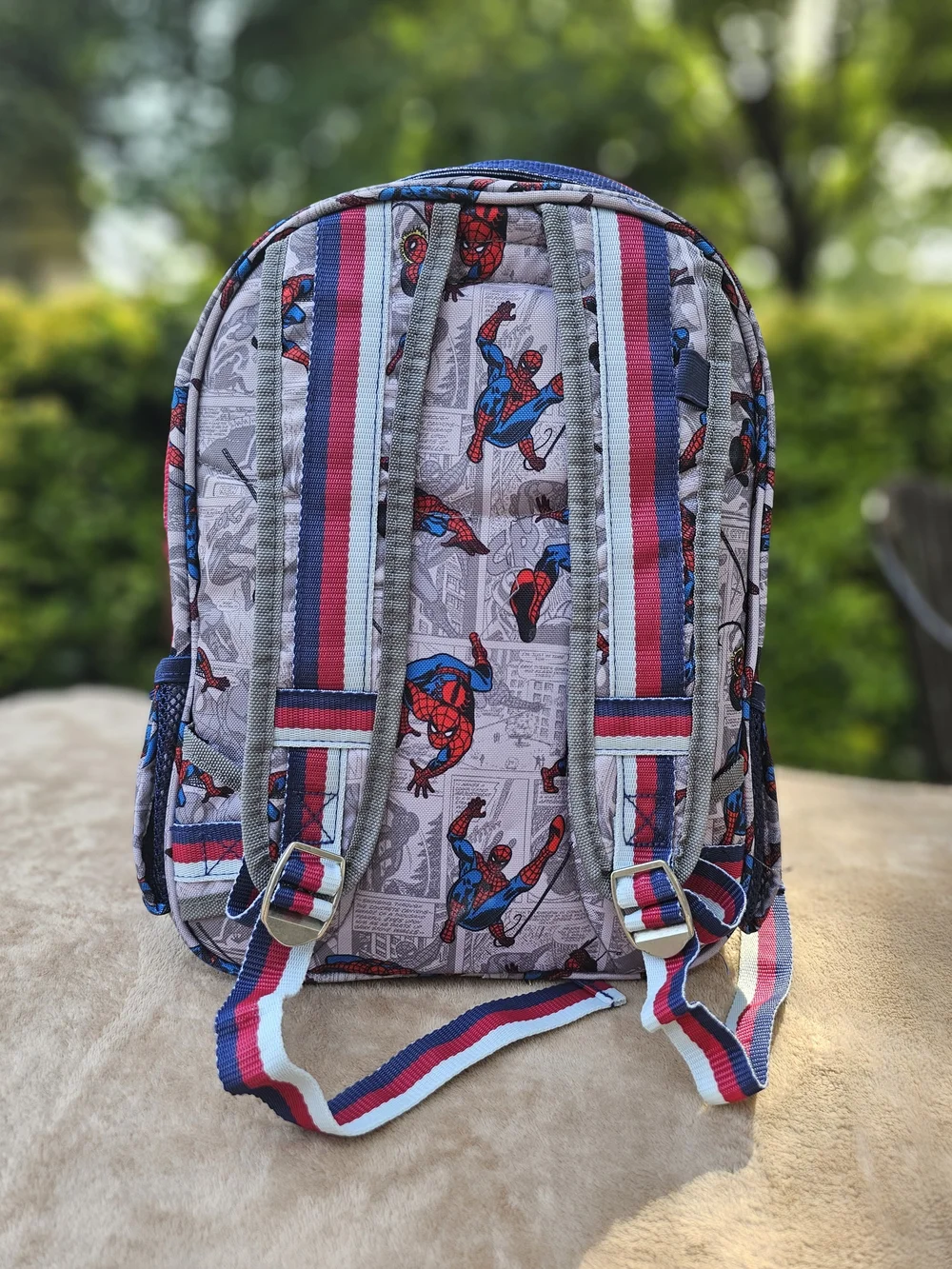 Pottery Barn Kids Spider-Man Kids Backpack - Red & Blue